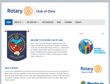 Tablet Screenshot of clarerotary.org.au